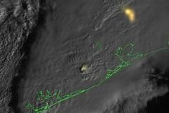Nový satelit nasnímal blesky nad Texasem. Určí místo dopadu až 10 minut předem