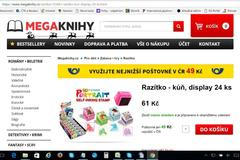 Zmatečné nabídky – megaknihy razítka