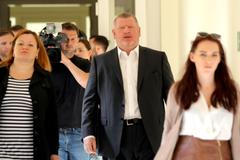 Rittg, Nečasová, Michal a Jindra u soudu