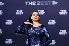 Galavečer FIFA 2017: tyčkařka Jelena Isinbajevová