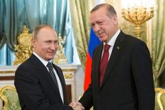 Putin a Erdogan v Moskvě