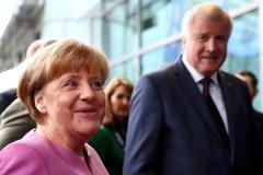 Merkelová a Seehofer, únor 2017