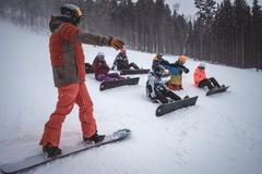 Olympijská šampionka Samková učí budoucí snowboardcrossařské šampiony