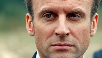 Francouzský prezident Emmanuel Macron.