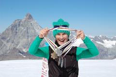 Akrobatická lyžařka Nikola Sudová