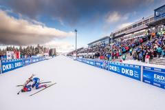 Gabriela Soukalová v Oberhofu 2017