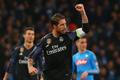 Sergio Ramos v utkání Ligy mistrů proti Neapoli