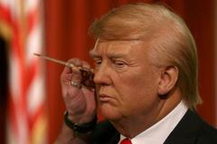 Donald Trump vosková figurína muzeum