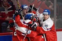 Česká hokejová reprezentace do 20 let, čtvrtfinále, 2017