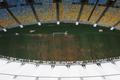 Poničený stadion Maracaná