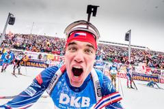 SP Ruhpolding, stíhačka M: Michal Krčmář