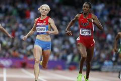 Krivošapková, ruská běžkyně na 400 m