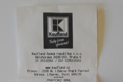 Vylepšené účtenky - kaufland nová účtenka