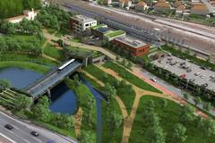 Trasa metra D - Nádraží Krč