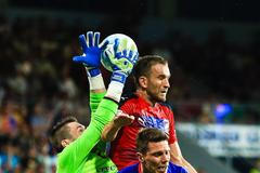 Česká liga: Plzeň - Slavia: Marek Bakoš, Jiří Bílek