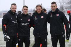 Slavia v zimní přípravě 2016-17