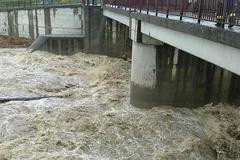 Záplavy - povodeň - Bečva - Olomoucký kraj