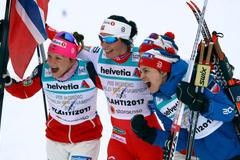 Norské běžkyně slaví triumf ve štafetě na MS 2017