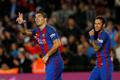 La liga, Barcelona - Gijón: Suárezova radost