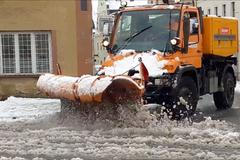 Zima se vrátila. Javorník na Jesenicku zasypal sníh