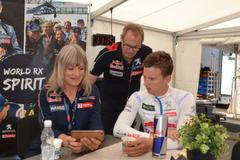 MS v rallyekrosu 2017, Lydden Hill: Susann Hansenová, Keneth Hansen a Timmy Hansen