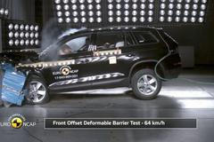 Škoda Kodiaq obstála v crash testu. Dostala pět hvězd