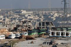 Evakuace východního Aleppa