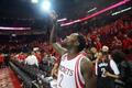 Patrick Beverley (Houston Rockets) slaví postup