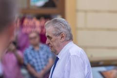 Miloš Zeman navštívil Jihomoravský kraj