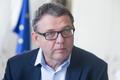 Lubomír Zaorálek, ministr zahraničí, při rozhovoru