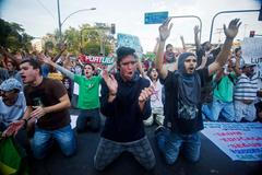 Protesty v Brazílii