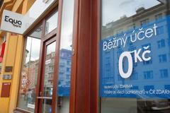 ilustrační fotografie, banka, Equa bank, bankomat, 2017