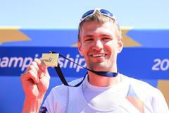 ME ve veslování v Račicích (Ondřej Synek)