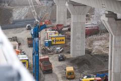 Dálnice D8 - prohlídka posledního úseku před dokončením - 6.12.2016