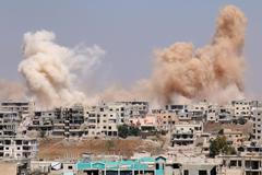 Nálet na syrské město Dará