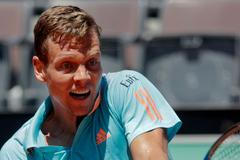 Tomáš Berdych na masters v Římě 2017