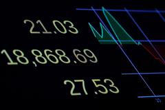 Burza, akcie, finanční trhy - ilustrační foto