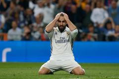 Smutný Daniel Carvajal po Clásicu (jaro 2017)