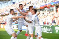 ME do 21 let Slovensko radost fotbal