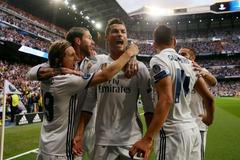 Semifinále LM: Real - Atlético: Cristiano Ronaldo slaví gól