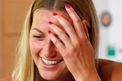 Petra Kvitová, tisková konference před French Open