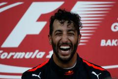 F1, VC Ázerbájdžánu 2017: Daniel Ricciardo, Red Bull