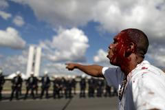 Brazílie, protesty proti prezidentu Temerovi