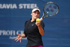 Markéta Vondroušová na J&T Banka Prague Open 2017