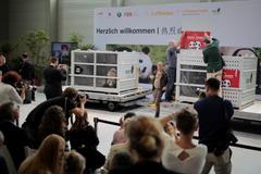 Pandy v Berlíně, červen 2017