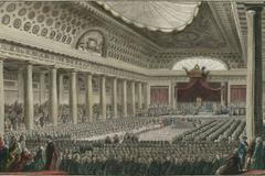 Shromáždění Generálních stavů Francie 1789 pravice vpravo