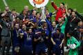 Fotbalisté Manchesteru United slaví titul v Evropské lize
