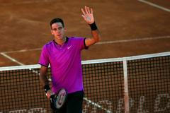 Juan Martin del Potro v Estorilu 2017