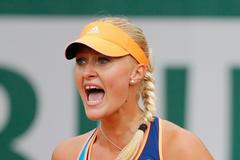 Kristina Mladenovicová na French Open 2014