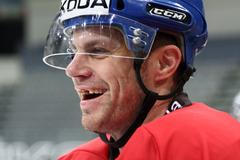 Sraz hokejové reprezentace - Petr Hubáček